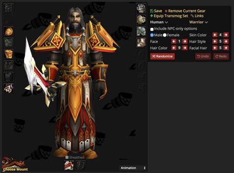 wowhead dressing room|There has got to be an easier way to access this.